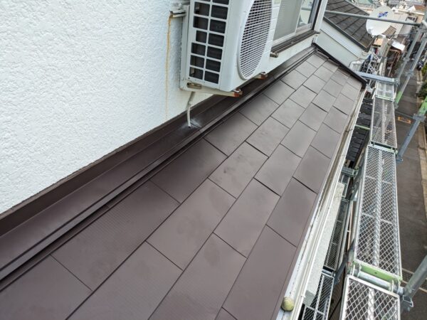 東京都目黒区にて屋根修理〈屋根カバー工法〉 施工後