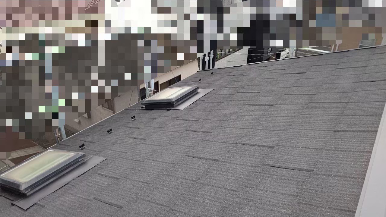 横浜市港南区にて屋根修理〈エコグラーニへのカバー工法〉 施工後